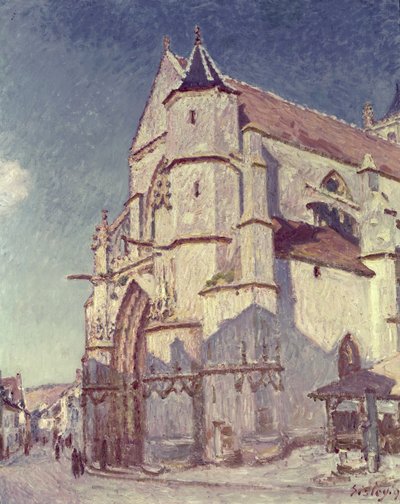 The Church at Moret, 1894 by Alfred Sisley